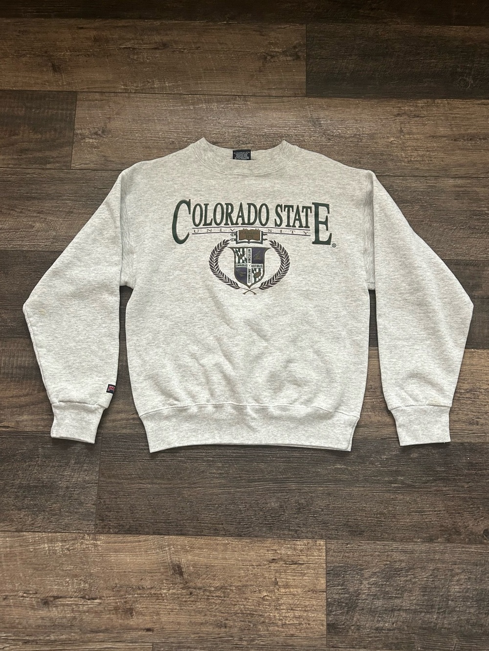 VTG 90s Jansport Colorado State University College Crewneck Sweatshirt Size M